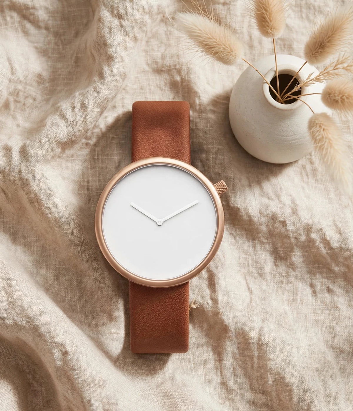 Damen-Armbanduhr MINIMI, Damenuhr Lederband