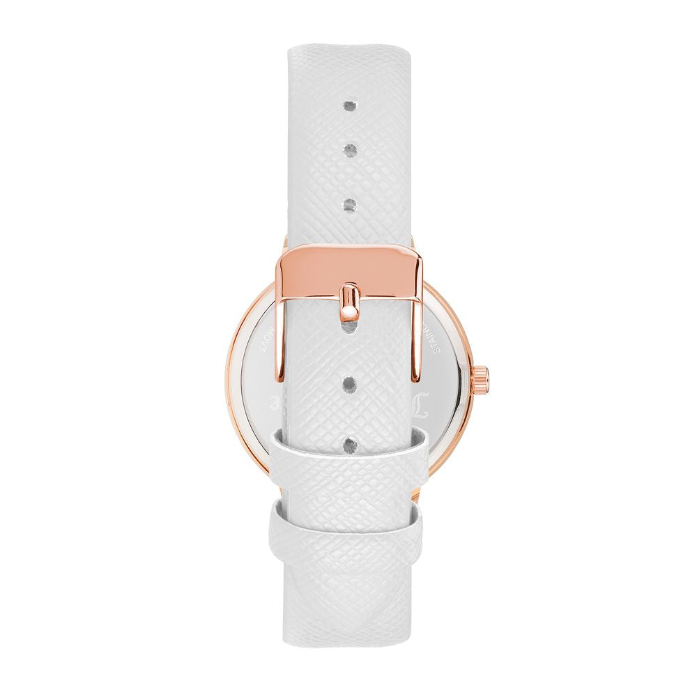 White Plastic Dress Watch, Juicy Couture Damenuhr