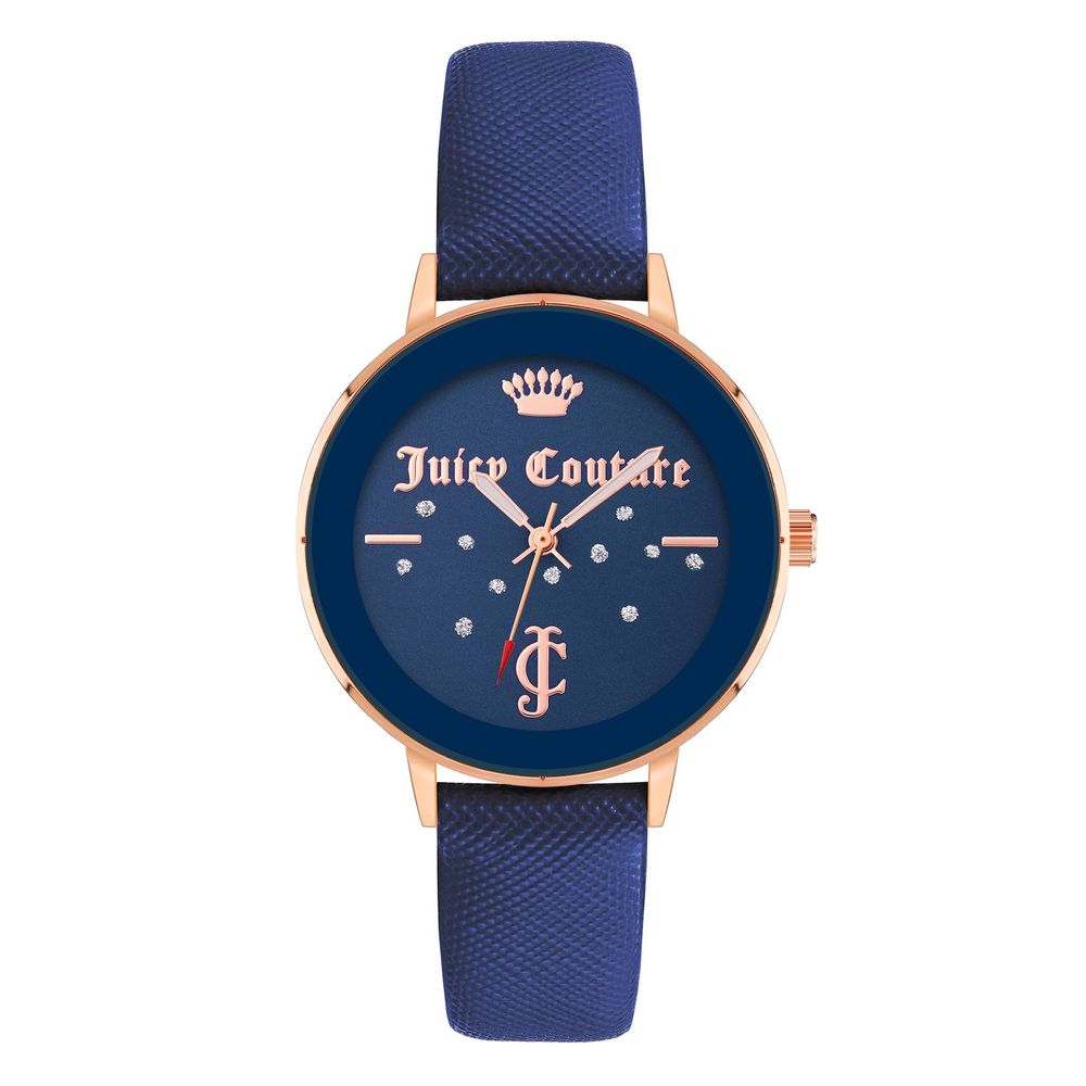 Blue Plastic Dress Watch, Juicy Couture Damenuhr