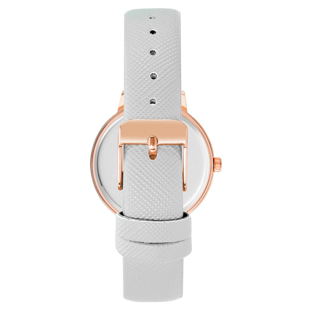 White Plastic Dress Watch, Juicy Couture Damenuhr