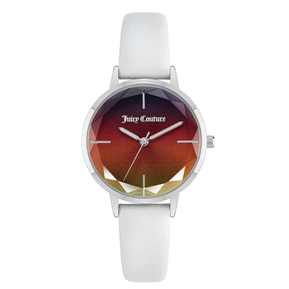 White Plastic Dress Watch, Juicy Couture Damenuhr