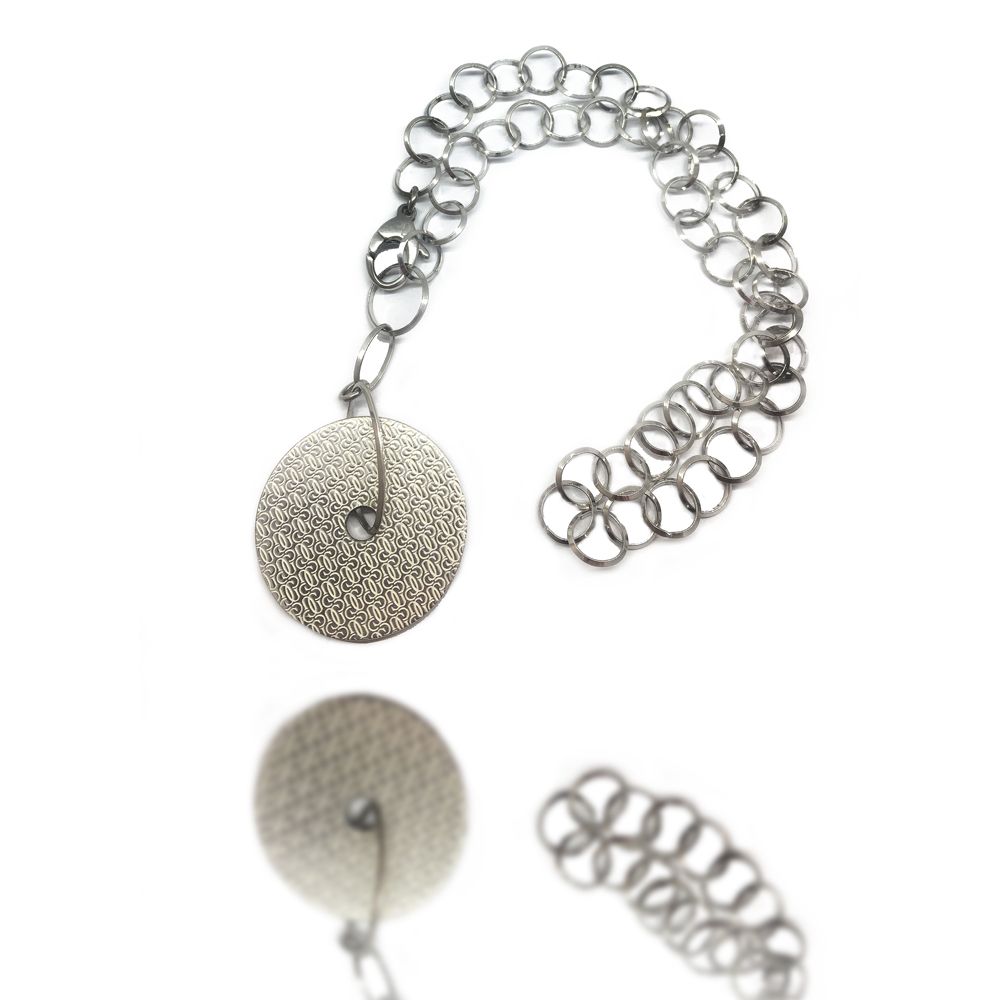 Silver Stainless Steel Necklace