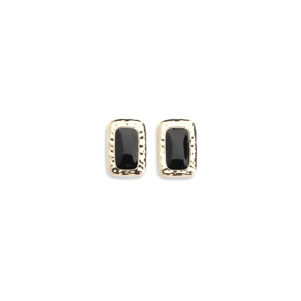 Gold Brass Earrings