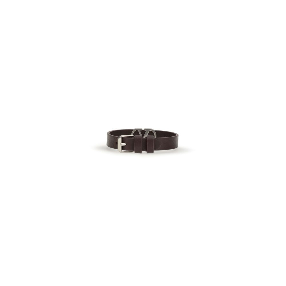 Purple Calf Leather Bos Taurus Bracelet, Valentino Garavani