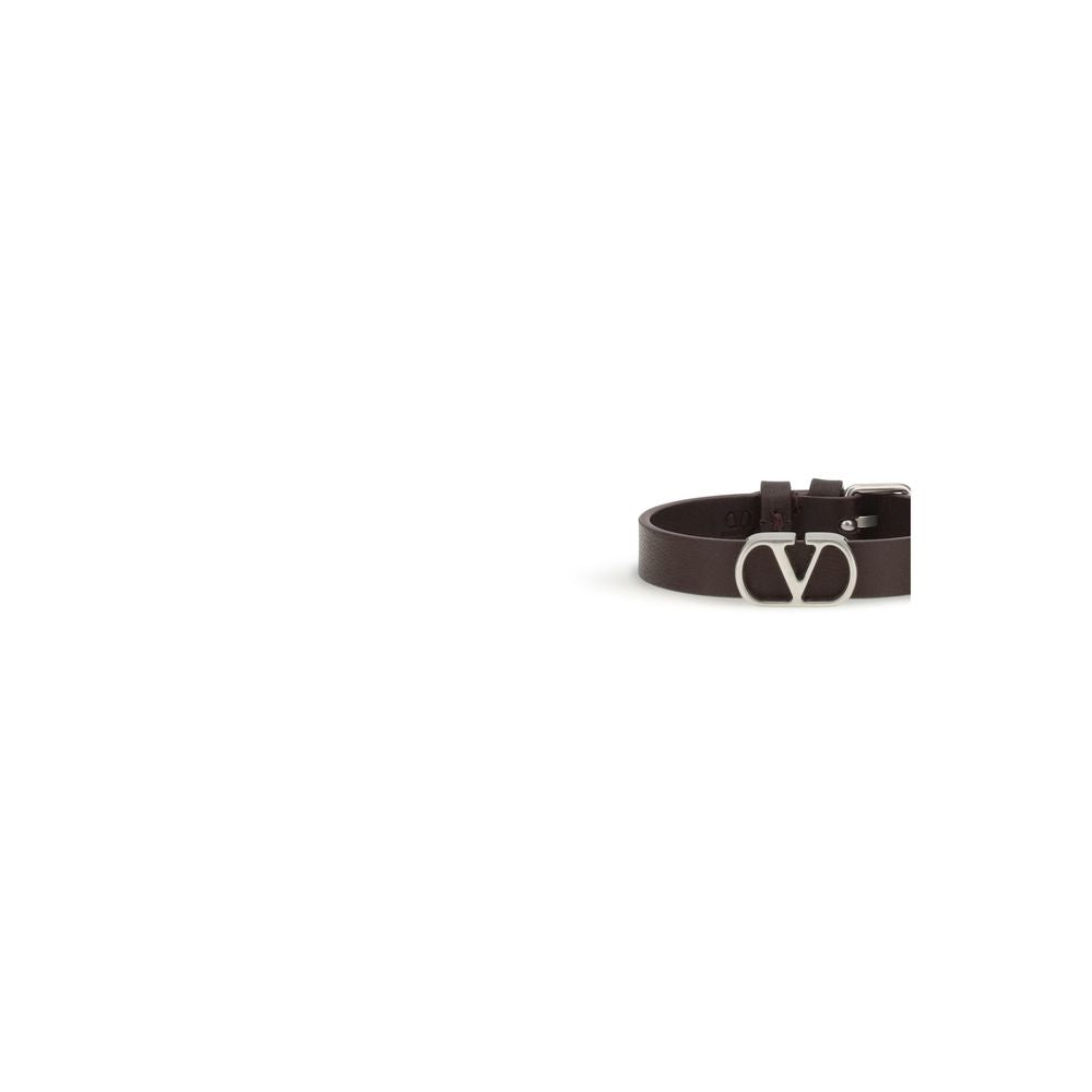 Purple Calf Leather Bos Taurus Bracelet, Valentino Garavani