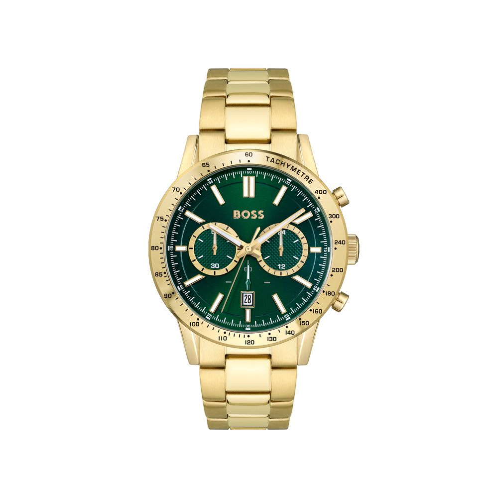 Gold Stainless Steel Dress Watch, Hugo Boss Herrenuhr