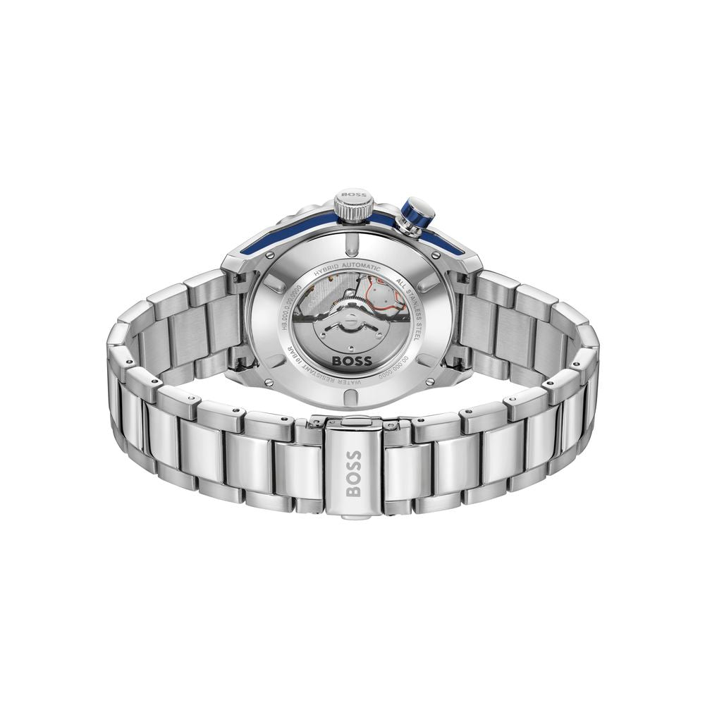 Gray Stainless Steel Dress Watch, Hugo Boss Herrenuhr