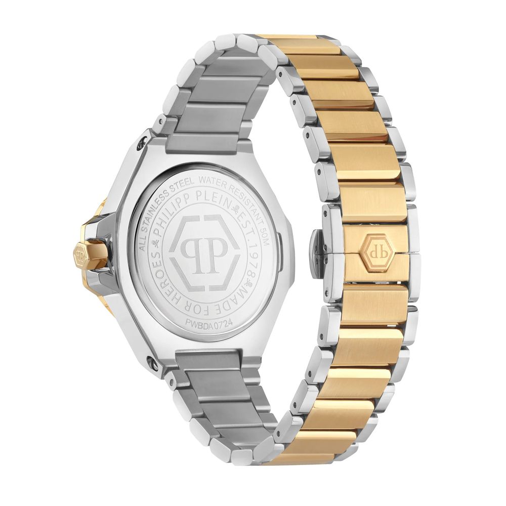 Gold Stainless Steel Dress Watch, Philipp Plein Damenuhr