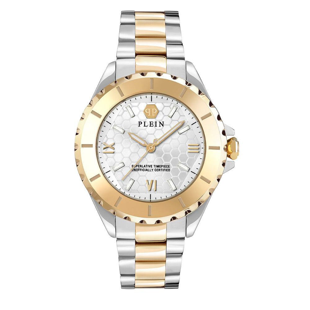 Gold Stainless Steel Dress Watch, Philipp Plein Damenuhr