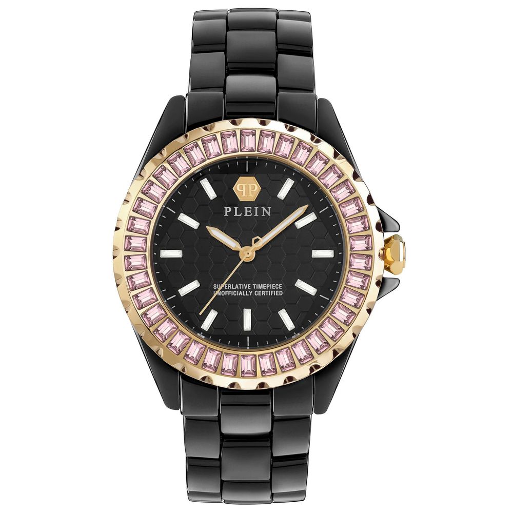 Black Ceramic Dress Watch, Philipp Plein Damenuhr