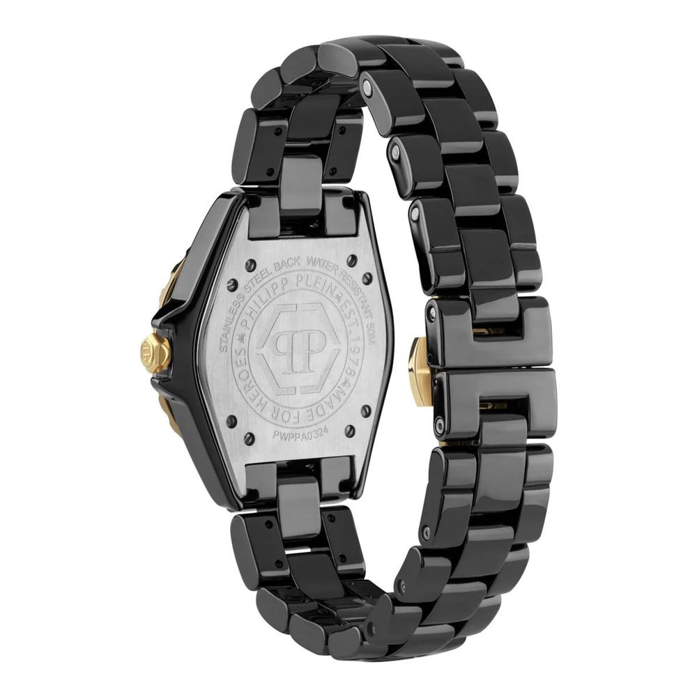 Black Ceramic Dress Watch, Philipp Plein Damenuhr