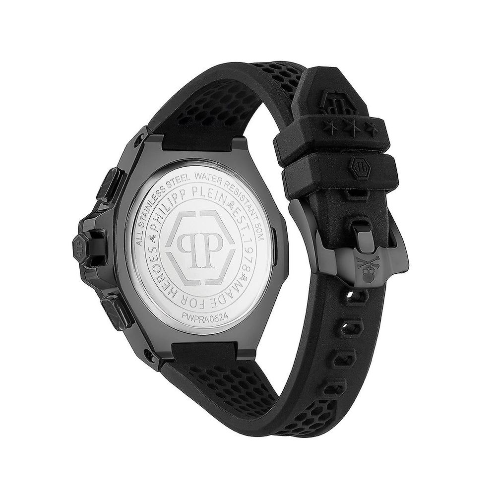 Black Synthetic Sport Watch, Philipp Plein Damenuhr
