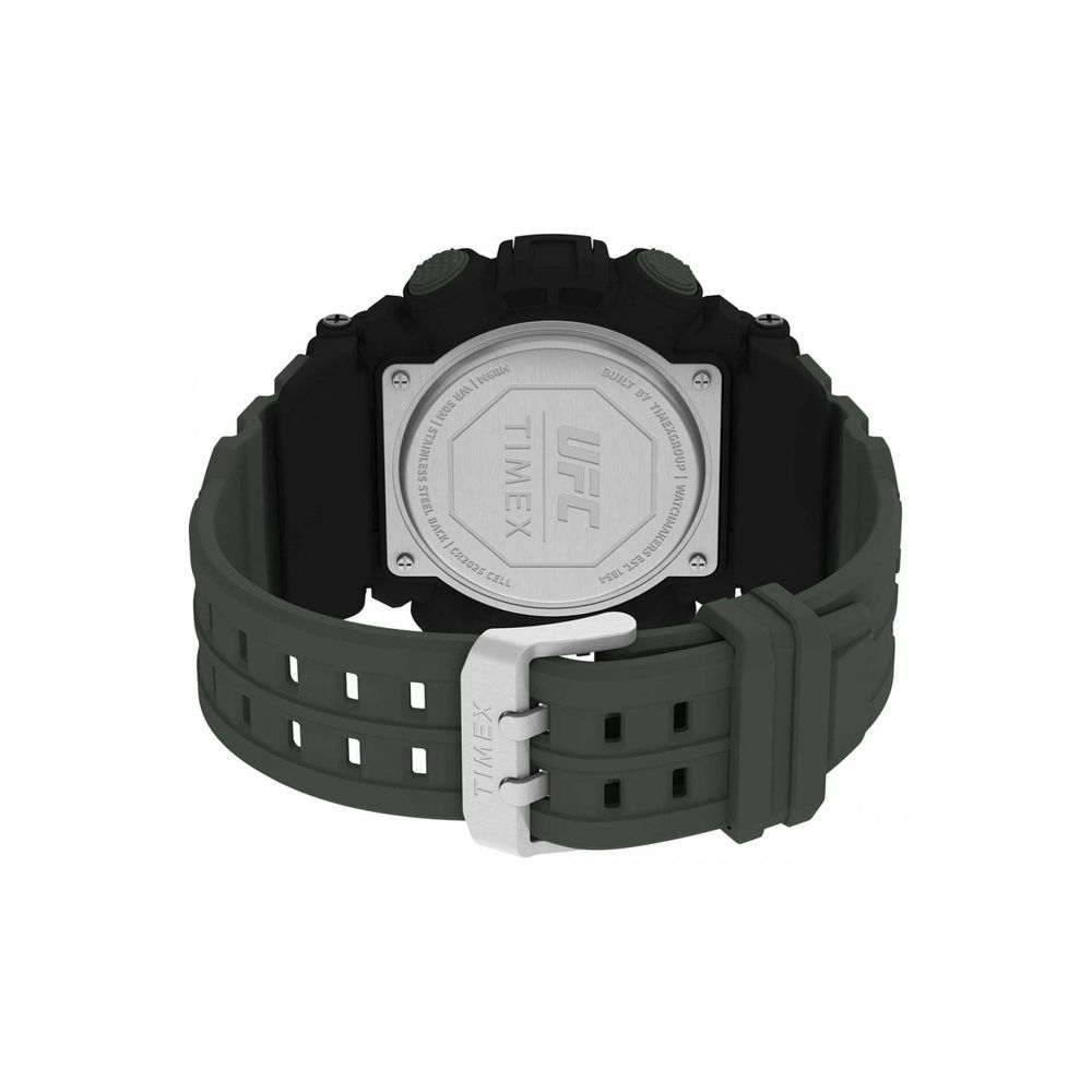 Bicolor Rubber Sport Watch, Timex Herrenuhr