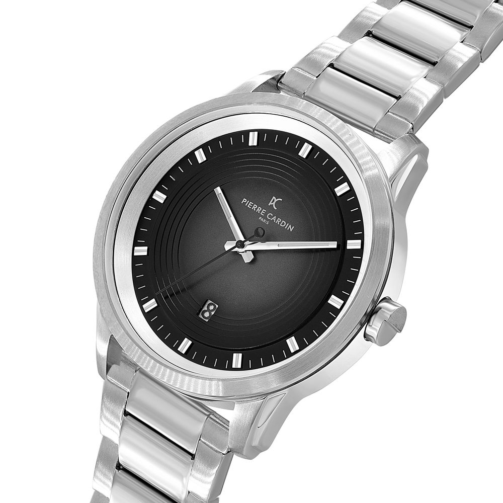Gray Stainless Steel Dress Watch, Pierre Cardin Damenuhr