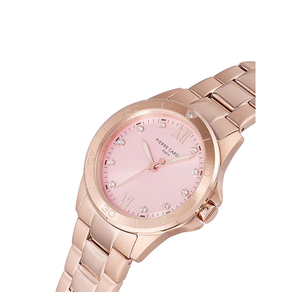 Multicolor Stainless Steel Dress Watch, Pierre Cardin Damenuhr