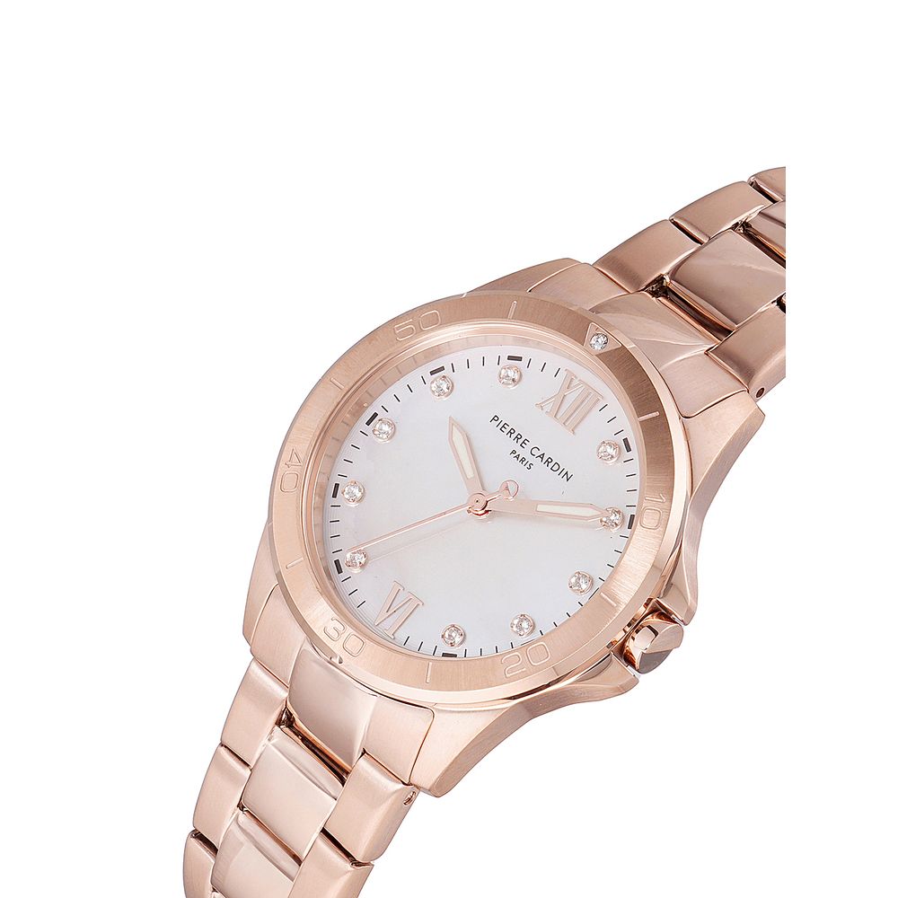 Multicolor Stainless Steel Dress Watch, Pierre Cardin Damenuhr