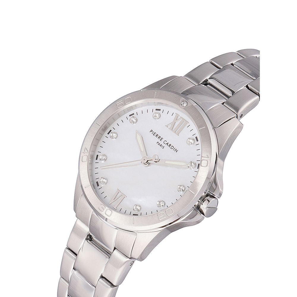 Gray Stainless Steel Dress Watch, Pierre Cardin Damenuhr