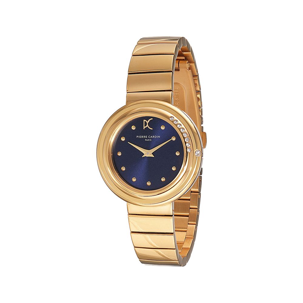 Gold Stainless Steel Dress Watch, Pierre Cardin Damenuhr