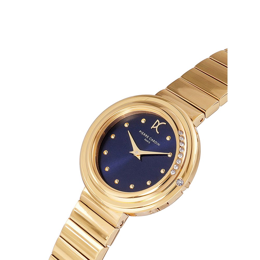 Gold Stainless Steel Dress Watch, Pierre Cardin Damenuhr