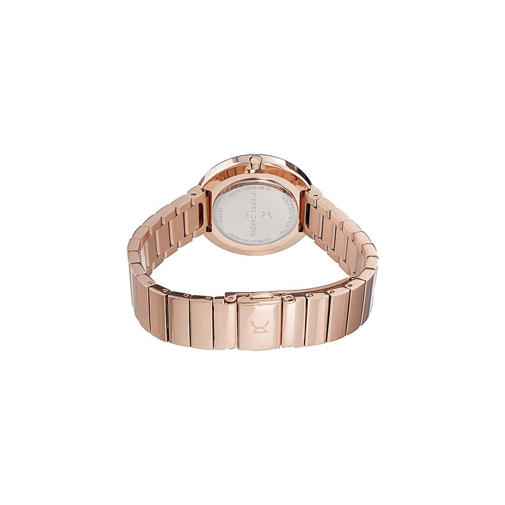 Gold Stainless Steel Dress Watch, Pierre Cardin Damenuhr