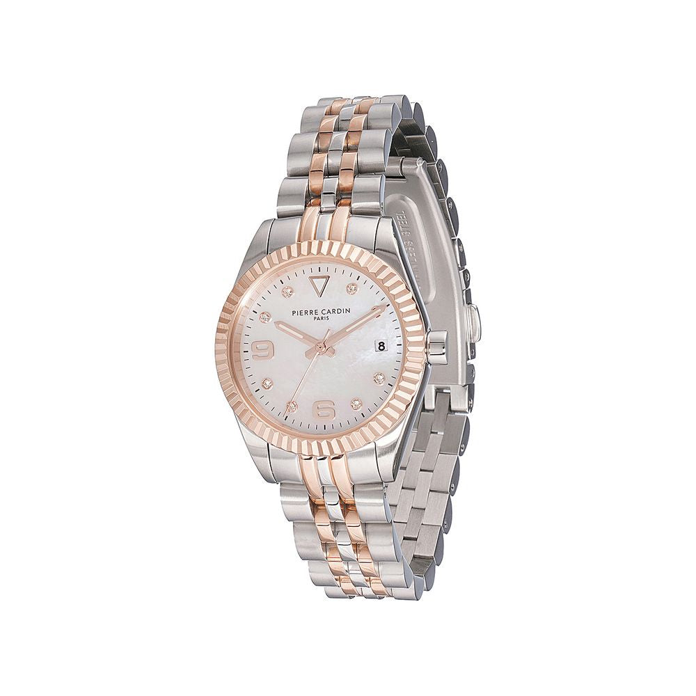 Gray Stainless Steel Dress Watch, Pierre Cardin Damenuhr
