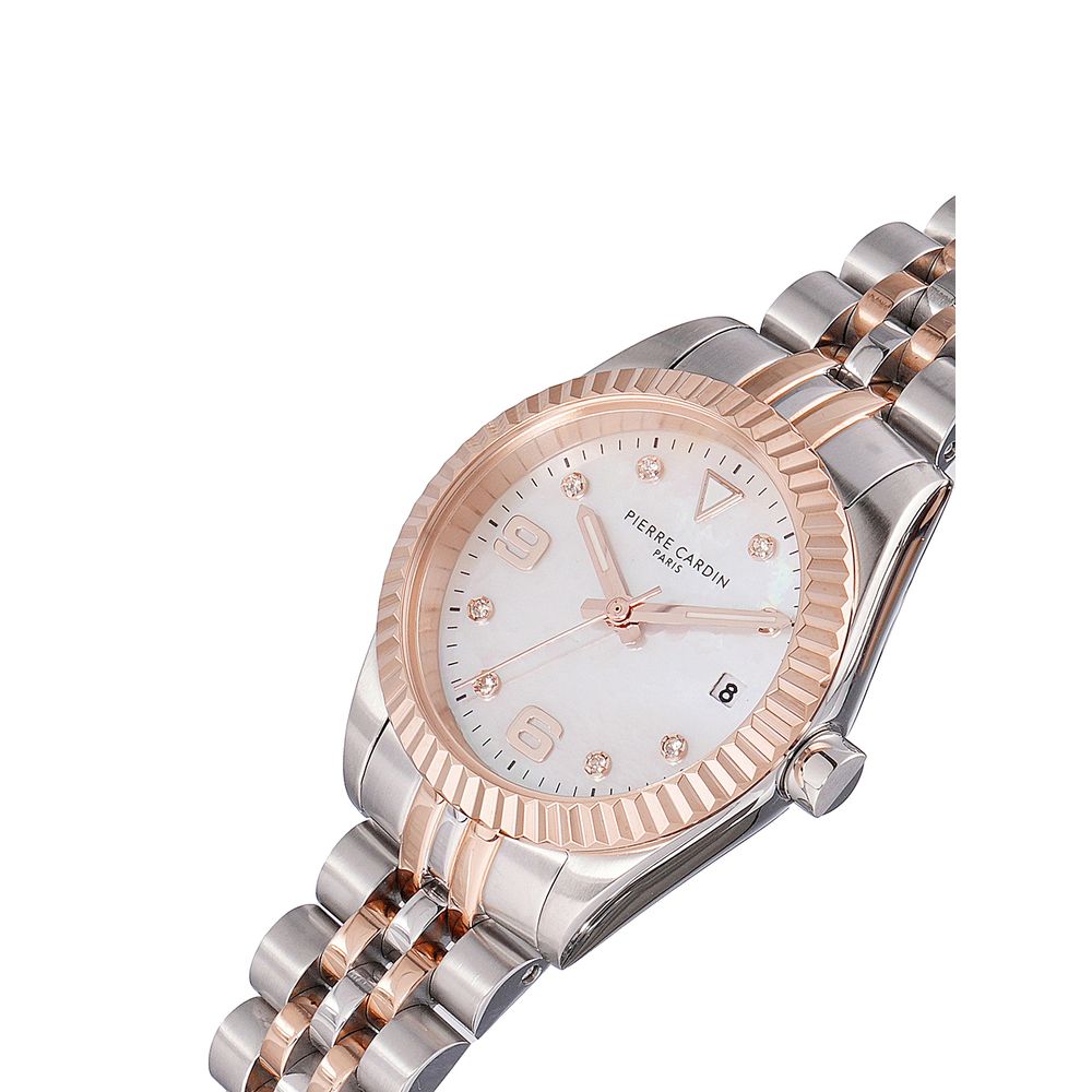 Gray Stainless Steel Dress Watch, Pierre Cardin Damenuhr