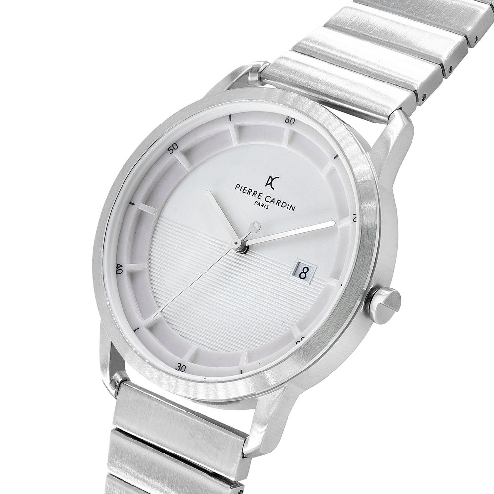 Gray Stainless Steel Dress Watch, Pierre Cardin Damenuhr
