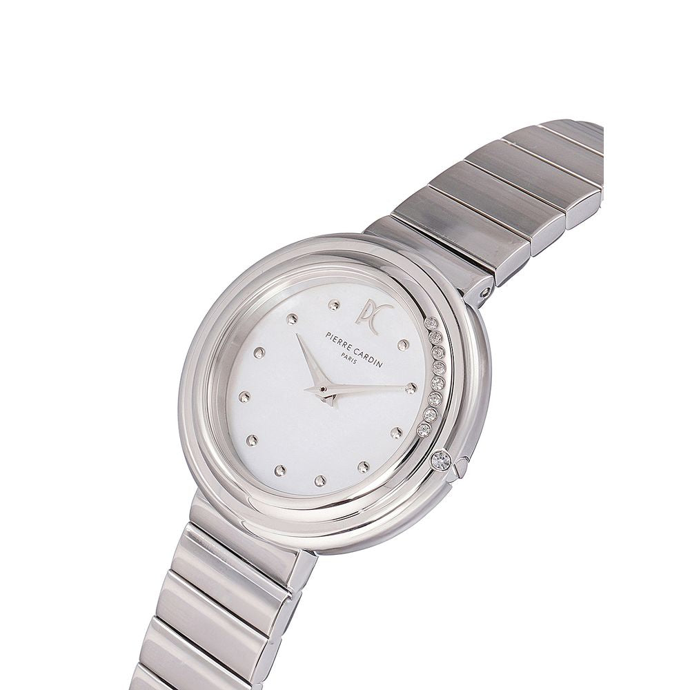 Gray Stainless Steel Dress Watch, Pierre Cardin Damenuhr