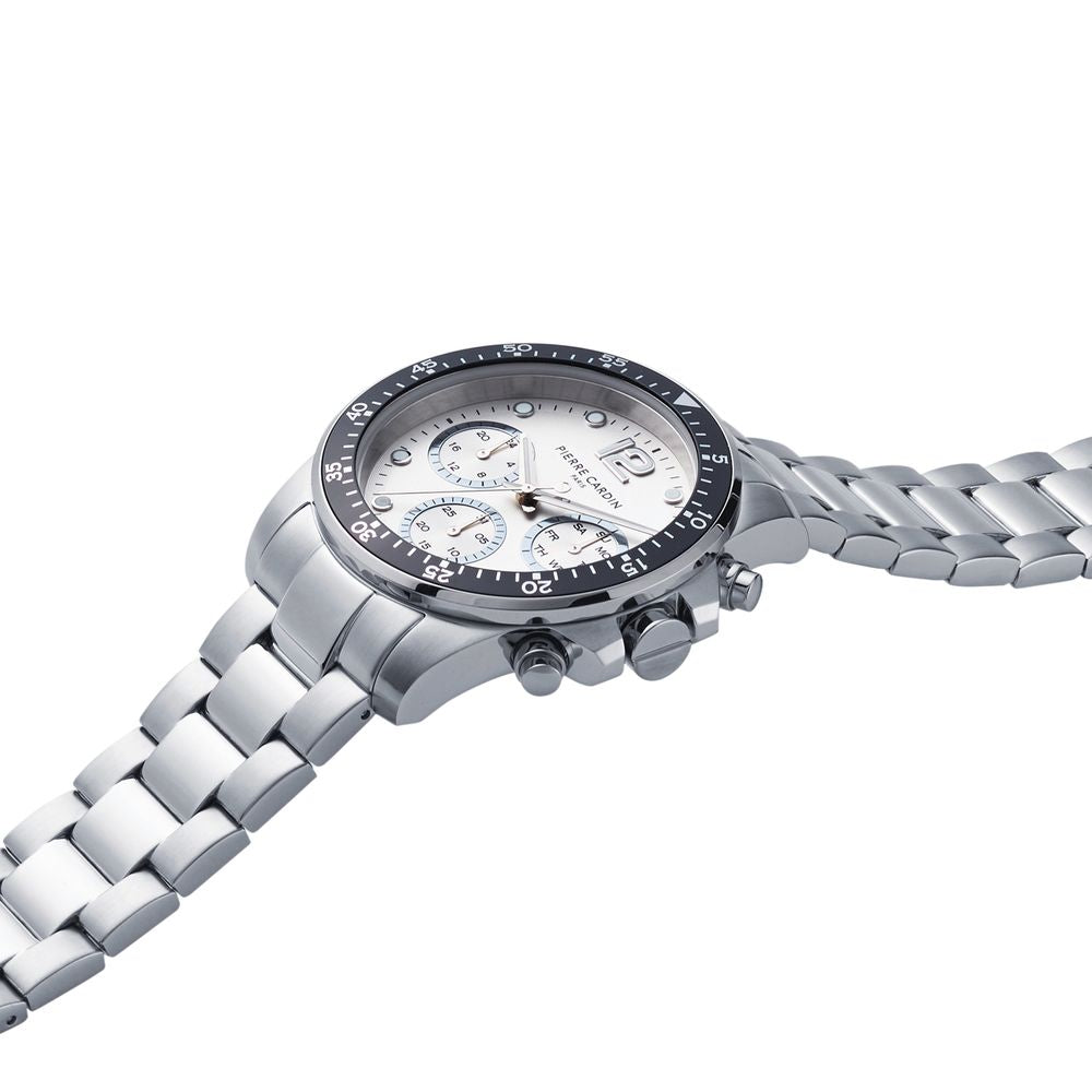 Gray Stainless Steel Dress Watch, Pierre Cardin Unisex