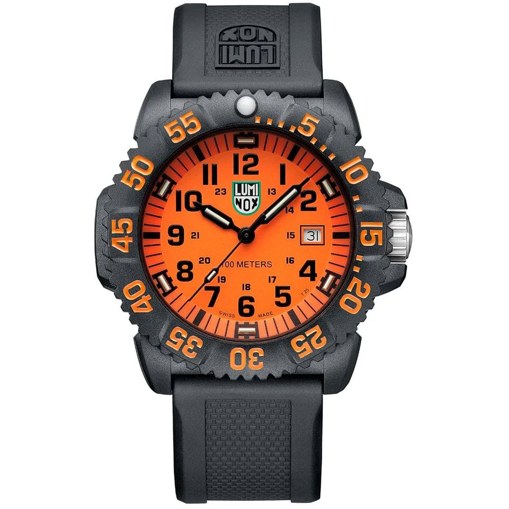 Black Resin Sport Watch, Luminox Herrenuhr