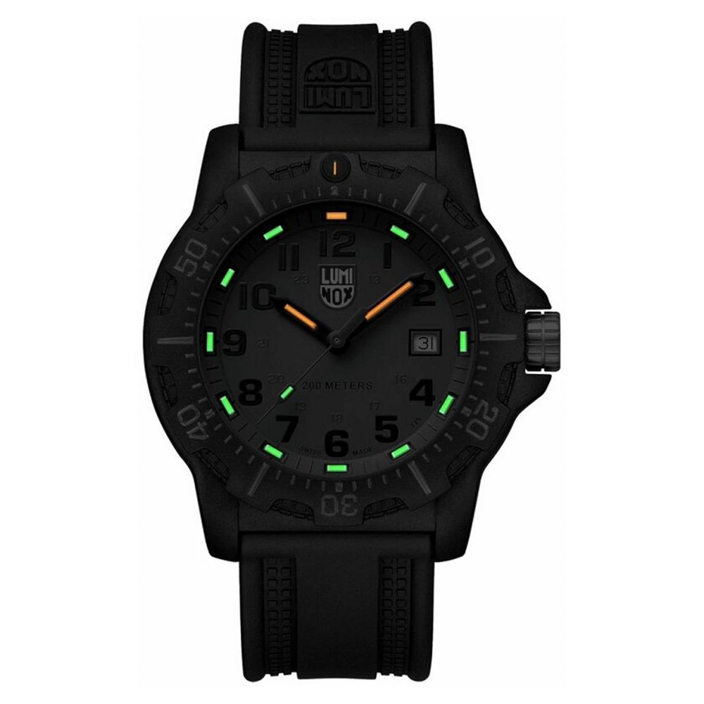Black Resin Sport Watch, Luminox Herrenuhr