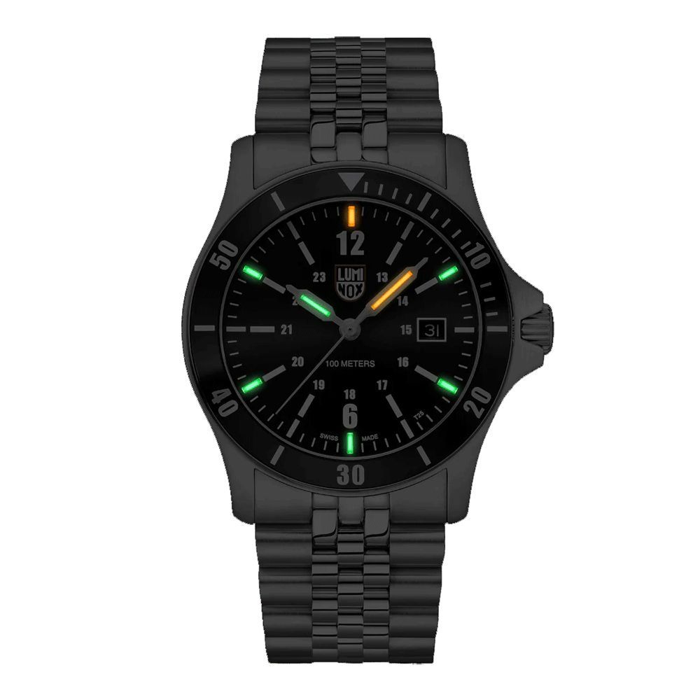 Gray Stainless Steel Sport Watch, Luminox Herrenuhr