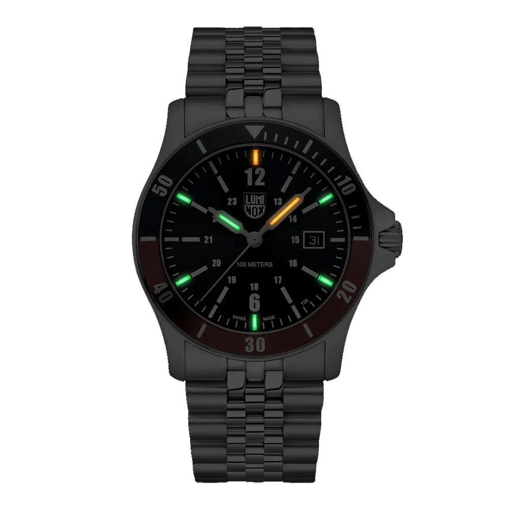 Gray Stainless Steel Sport Watch, Luminox Herrenuhr
