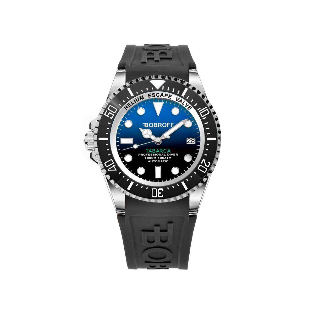 Black Synthetic Sport Watch, Herrenuhr Bobroff