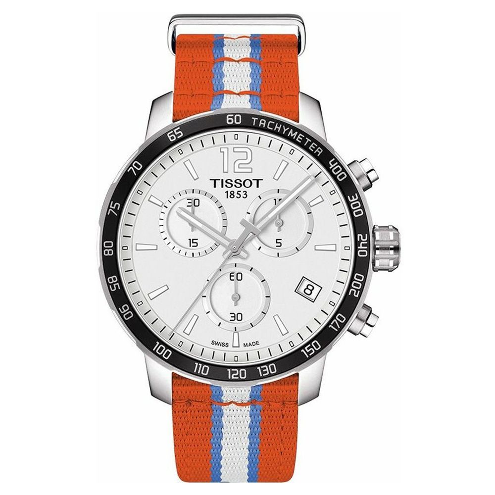 Orange Nylon Sport Watch, Tissot Herrenuhr