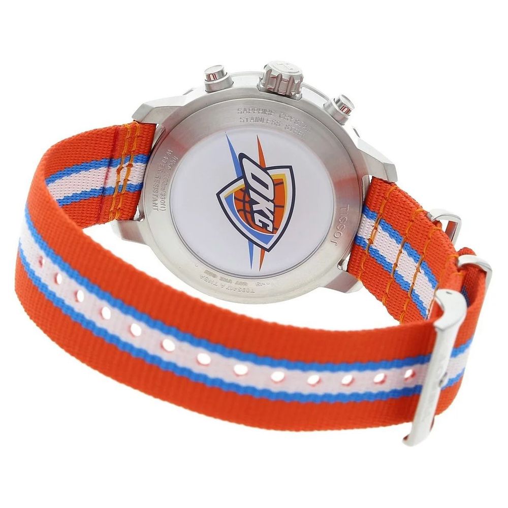 Orange Nylon Sport Watch, Tissot Herrenuhr