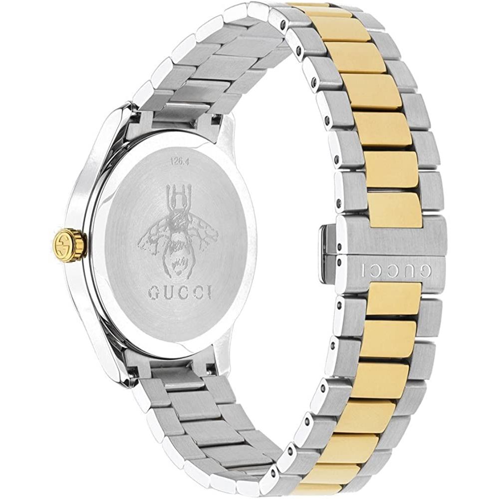 Silver Stainless Steel Dress Watch, Damenuhr Gucci