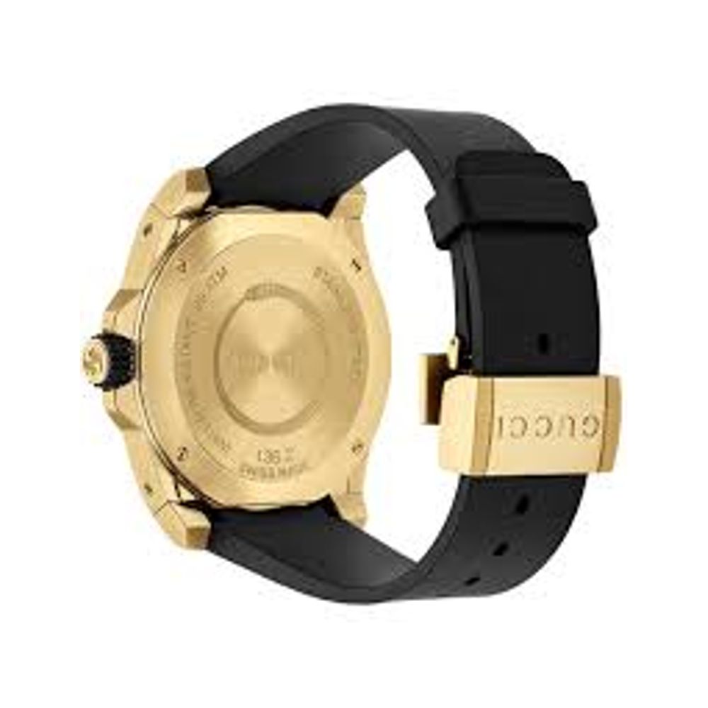 Black Rubber Sport Watch, Herrenuhr Gucci