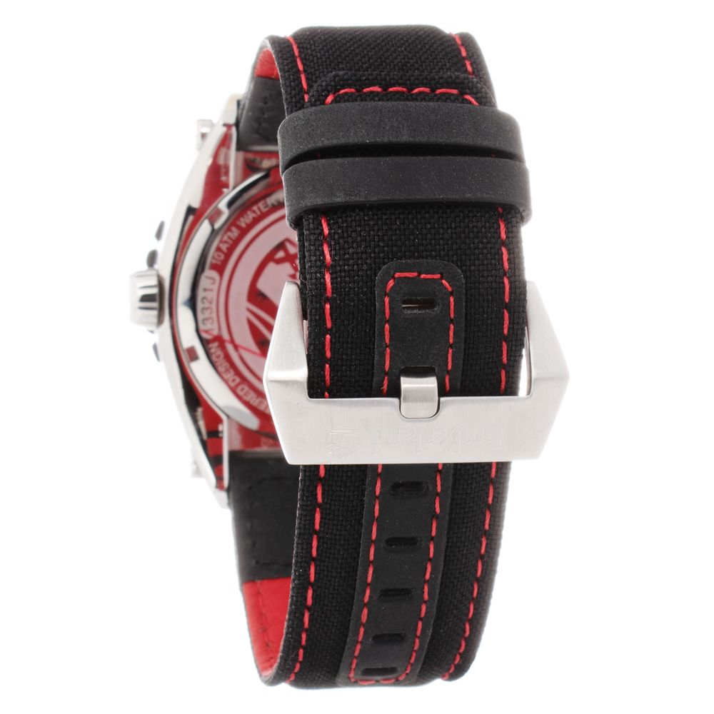 Black Leather Sport Watch, Timberland Herrenuhr