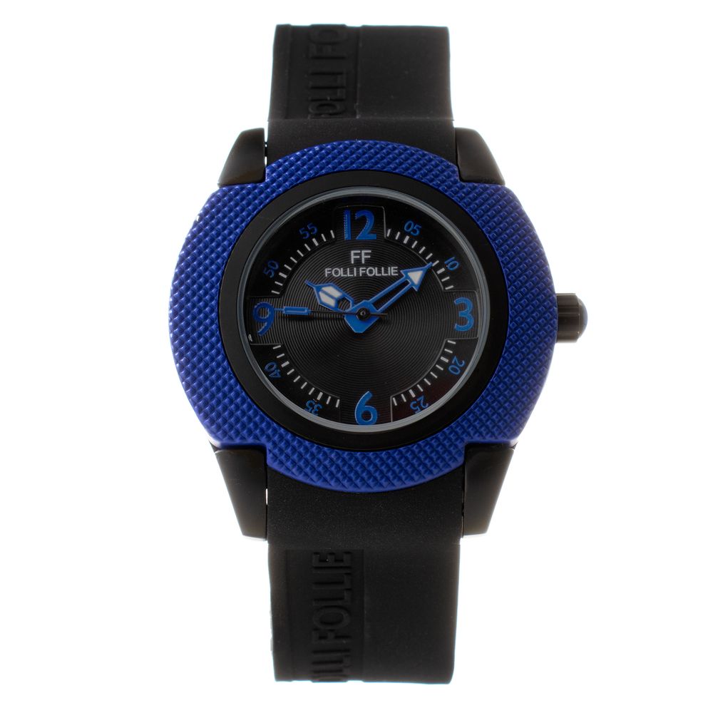 Black Synthetic Sport Watch, Folli Folli Damenuhr