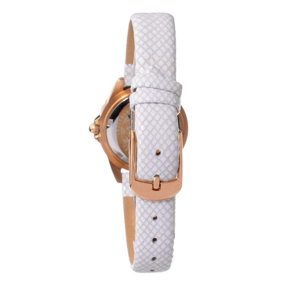 White Leather Dress Watch, Folli Folli Damenuhr