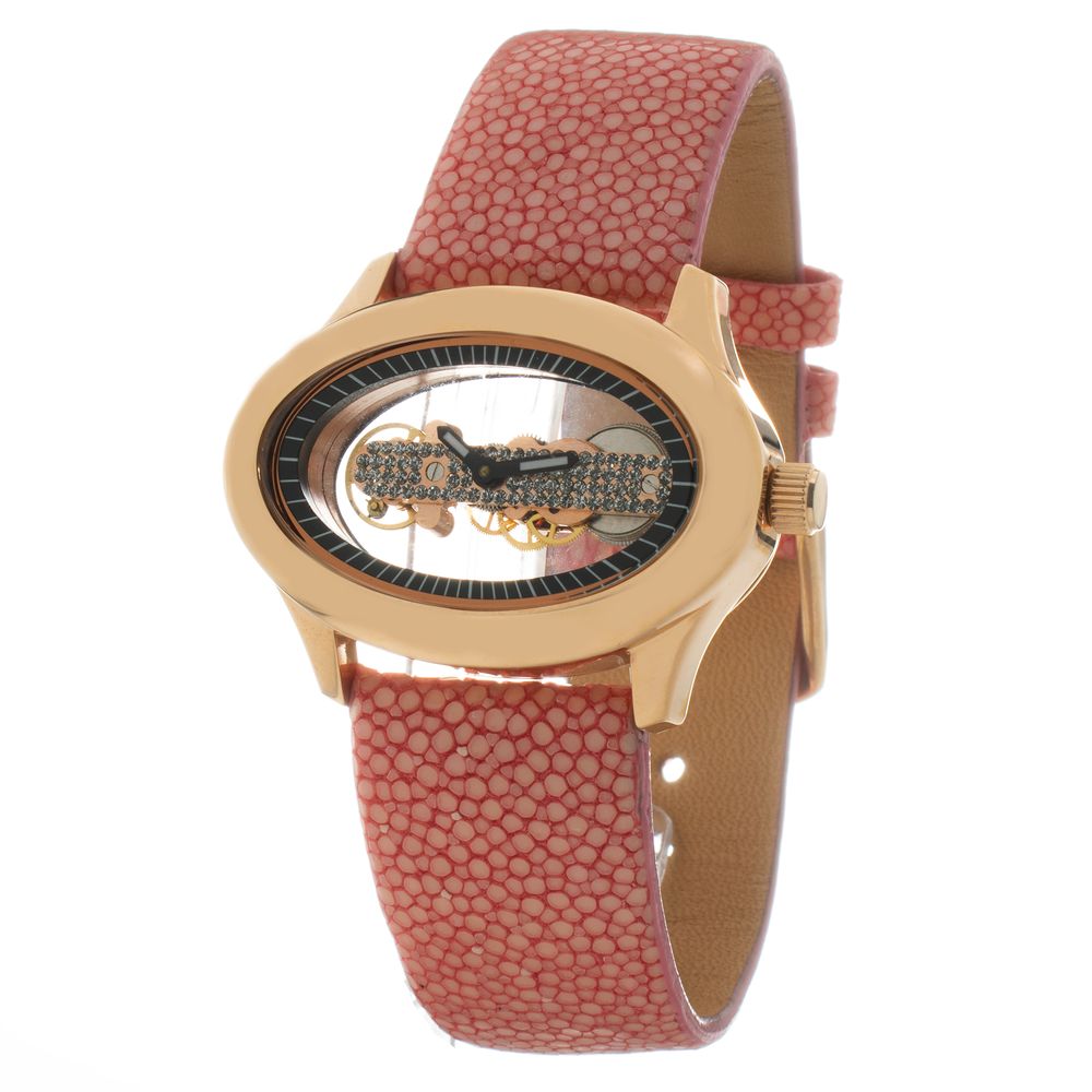 Multicolor Leather Dress Watch, Folli Folli Damenuhr