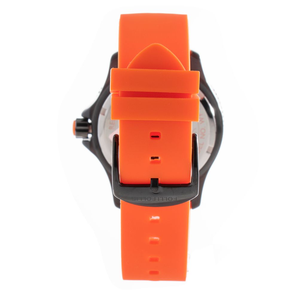 Orange Plastic Sport Watch, Folli Follie Unisex
