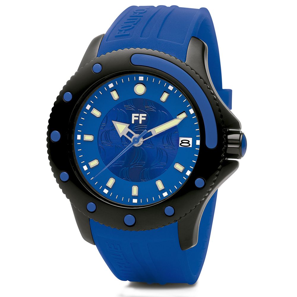 Blue Synthetic Sport Watch, Folli Folli Damenuhr