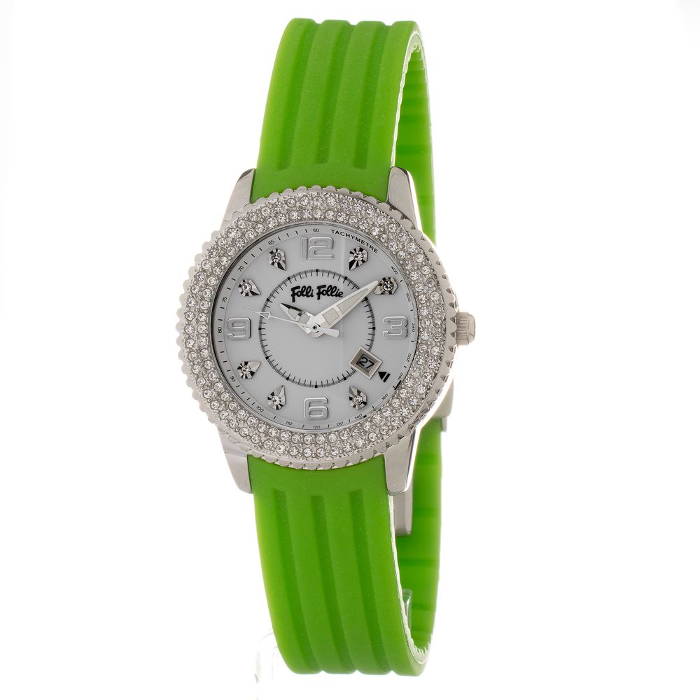 Bicolor Synthetic Sport Watch, Folli Folli Damenuhr