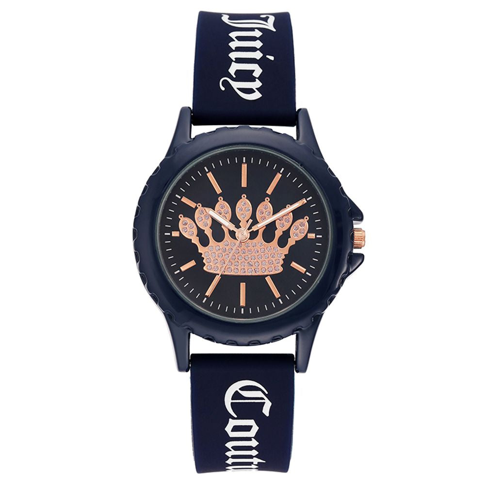 Blue Synthetic Dress Watch, Juicy Couture Damenuhr