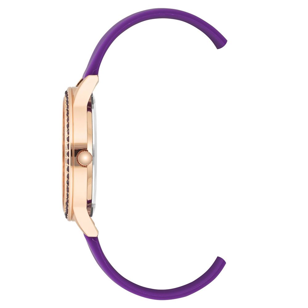 Purple Synthetic Dress Watch, Juicy Couture Damenuhr