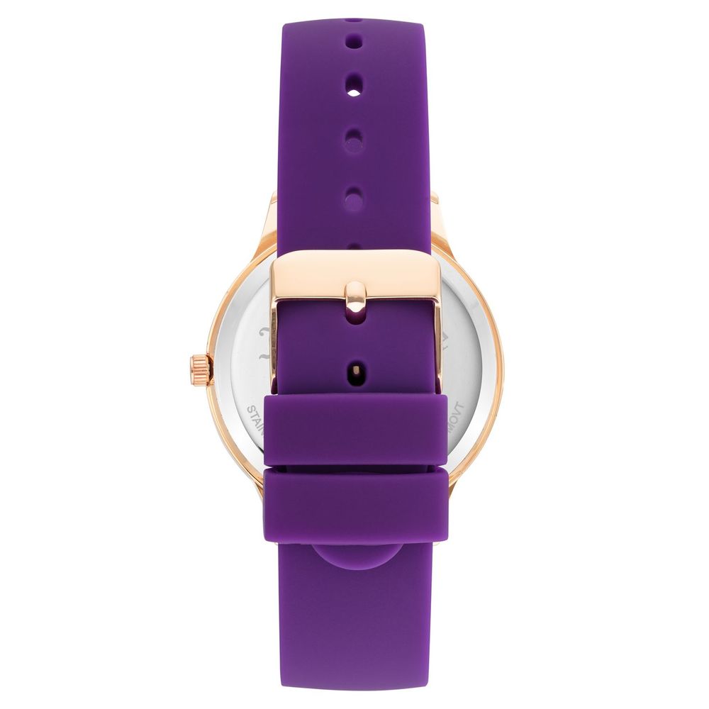 Purple Synthetic Dress Watch, Juicy Couture Damenuhr