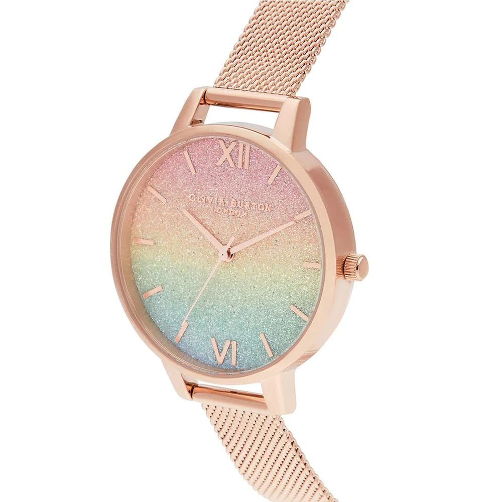 Multicolor Stainless Steel Dress Watch, Olivia Burton Damenuhr