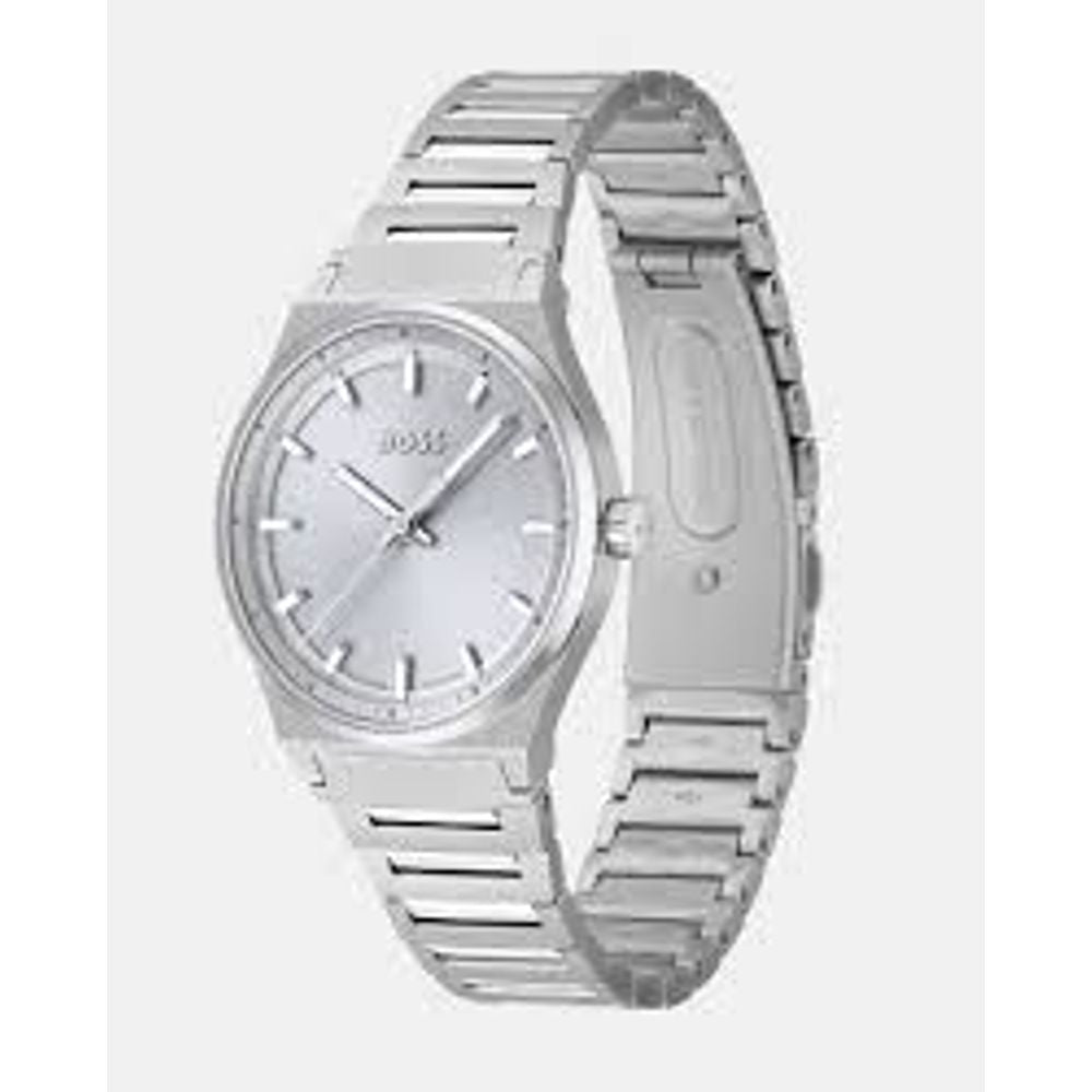 Silver Stainless Steel Dress Watch, Hugo Boss Damenuhr